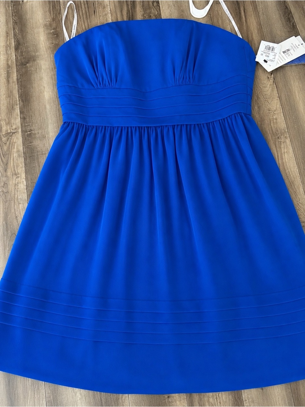 Strapless Royal Blue Formal Dress for Women